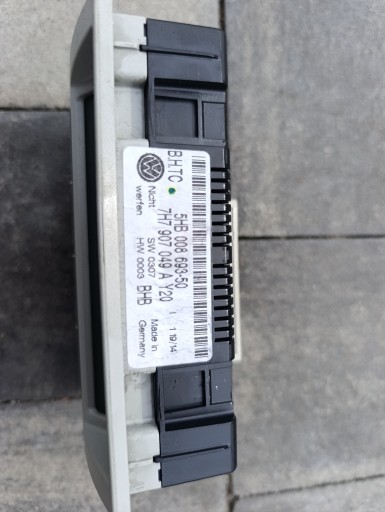 VW T5 control panel air conditioning devices CLIMATRONIC/ KLIMATRONIK 7H7907049A