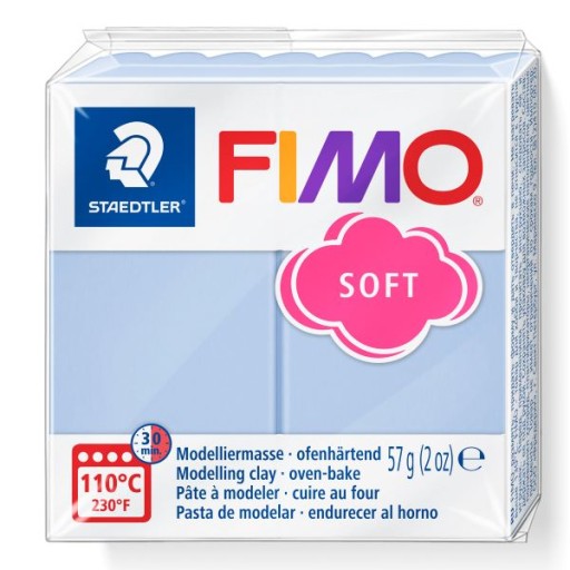 MODELINA FIMO v KOCKÁCH 57g SOFT PASTEL T31 modrá