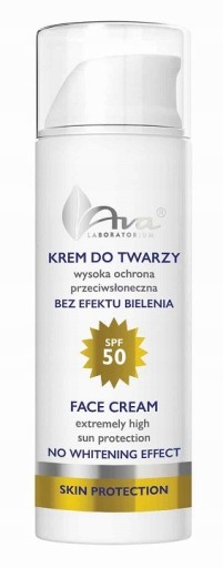 Ava Skin Protecion Hydratačný krém vysoký SPF 50