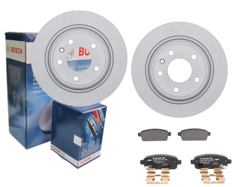 ДИСКИ КОЛОДКИ BOSCH ЗАДНИЙ OPEL ASTRA J ZAFIRA C