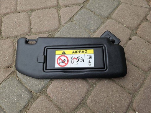 visor visor przeciwsloneczny black of the passenger Opel Mokka B 2 II