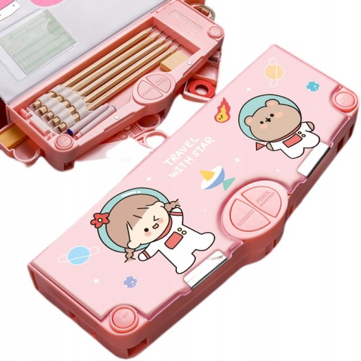 Розкладний пенал подвійна буква