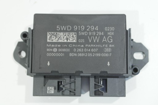 8-KANAŁOWY - Контроллер модуля парковки vw golf viii 8 5wd919294 8-канальный