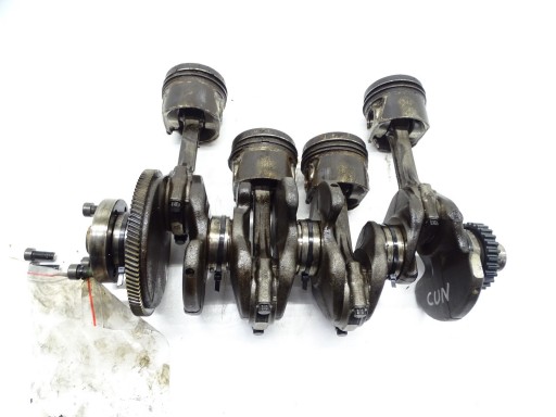 crank+ pistons VW AUDI SKODA 2.0 TDI 04L CUN
