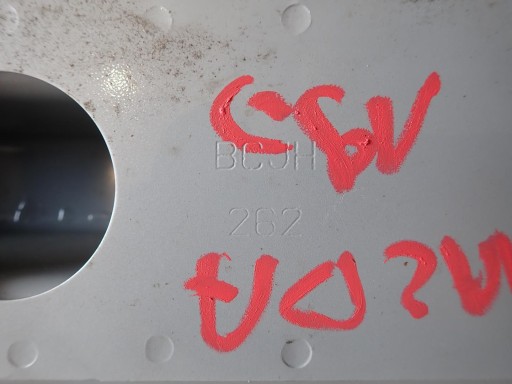 sider below bumper rear part MAZDA 3 BP 2019