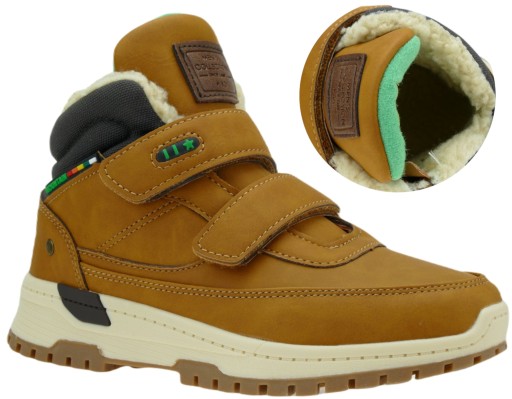 Сніжні черевики Badoxx 36 розмір коричневі