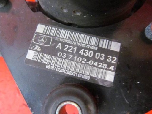 Mercedes S-KLASA S400 HYBRID 3.5 272974 M272 pump vacual WAKUM VACUM