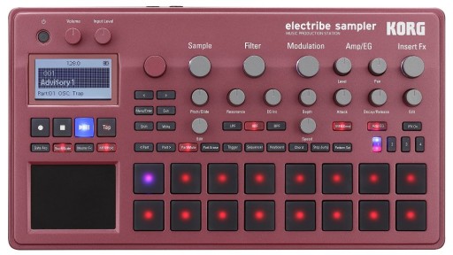 KORG ELECTRIBE 2 Red Sampler stacja muzyczna