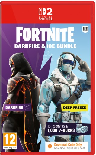 Fortnite Darkfire & Ice Bundle (Zestaw Płomień Mroku i Lód) Nintendo