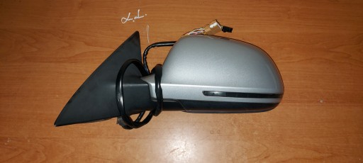 ДЗЕРКАЛО ЛІВЕ AUDI A8 D3 LIFT LX7W 17 PIN