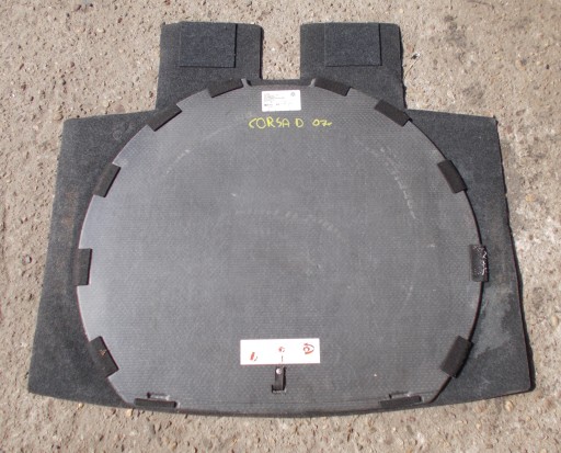 OPEL CORSA D 1.2 B 07R Revêtement de sol Tapis carénage coffre arrière 5K7863463