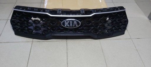 Решетка радиатора KIA SORENTO IV 86366-P2100 ВЕРСИЯ БЕЗ КАМЕРЫ