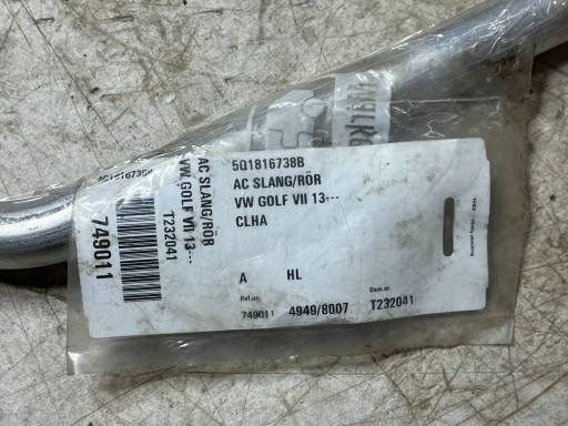 AP vedení klimatizaci 5Q1816738B VW AUDI SEAT SKODA