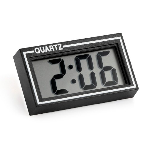 Автомобильные украшения мини цифровой ЖК-часы авто Ватт