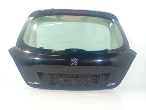 Peugeot 207 HATCHBACK 5 door 07-13 trunk door boot rear kod lakieru EXLD