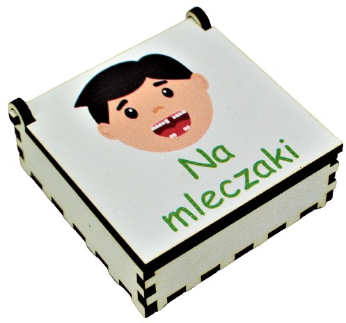 Коробка для молочних зубів Молочні зубки для хлопчика