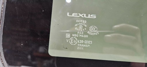 OKNO střešní okno LEXUS RX 43R-00123 originál