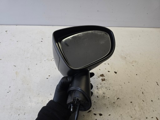 OPEL MERIVA B mirror right 5 PIN electrics black, EUROPA