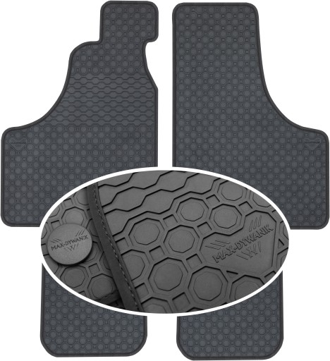 Fiat Albea SD 2004-2010 Резиновые коврики PrimeLiner - Черный