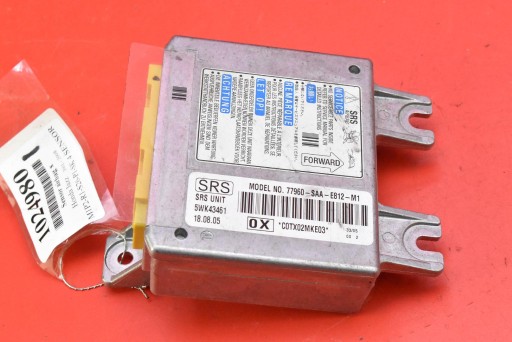 SENSOR modulo airbag airbag 77960-SAA-E812-M1 HONDA JAZZ 2 II 01-08