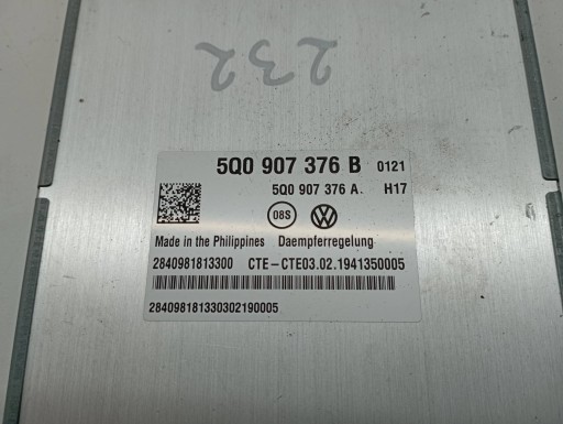 module springing 5Q0907376B 5Q0907376A Skoda Superb III (2015-)