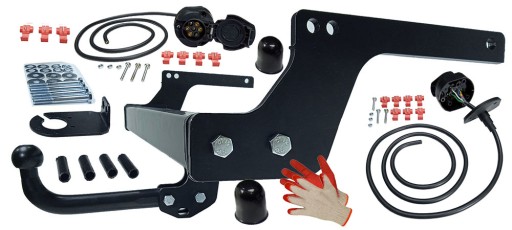 БУКСИРУВАЛЬНИЙ ГАК+ЖГУТ+РОЗЕТКА+ЗАЩИПКИ для DACIA DUSTER 1 AND 2 II 2010-2022 рр.