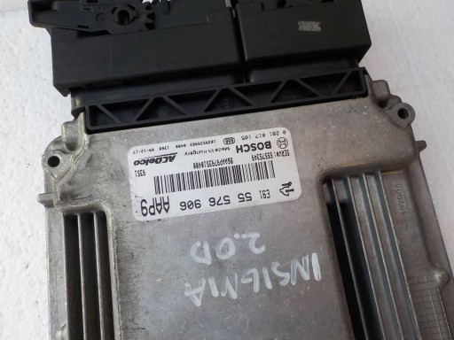 control unit of the engine opel insignia a 2,0 cdti 55576906
