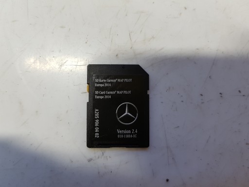 MERCEDES W205 karta der Navigation SD A2059060402