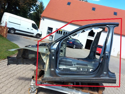 AUDI A5 8B3 B10 AVANT pillar threshold left LZ7S