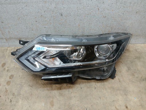 light front left NISSAN QASHQAI II 2 J11 LIFT 17- lens LED 100-19009