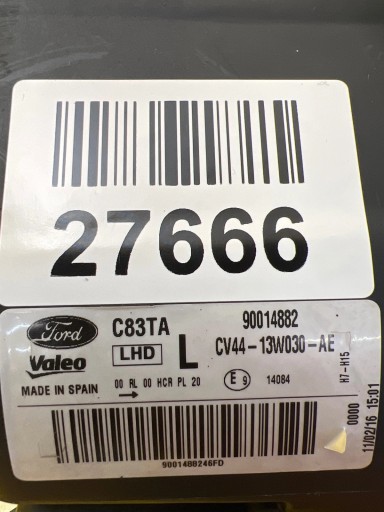 light left Ford Kuga MK2 II 12-16 normal CV44-13W030-AE