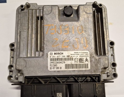 Модуль контроллера компьютера двигателя 9845780880 0281037200