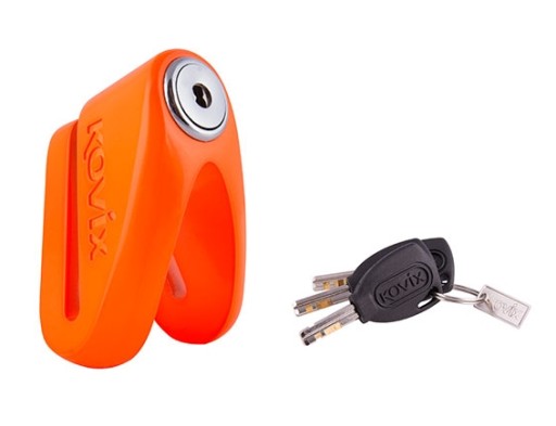 Блокування гальмівного диска KOVIX KVC / Z1 Orange