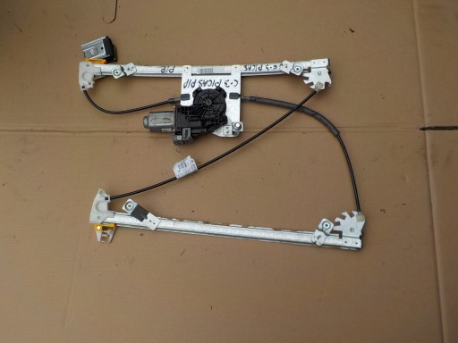 window regulator right front citroen c3 picasso 2009r