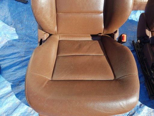 DVD Komplet wentylowane seats left right leather seat Mercedes W212 sedan