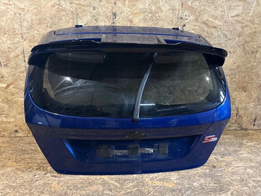 trunk door boot Ford Fiesta MK7 Lift St-Line blue
