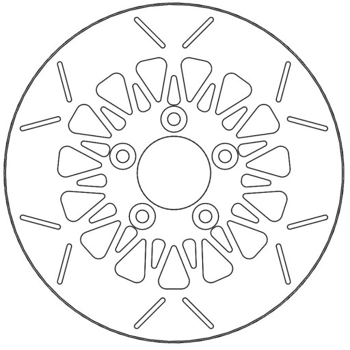 110637 - ЗАДНИЙ ТОРМОЗНОЙ ДИСК HARLEY-DAVIDSON XL 1200 T