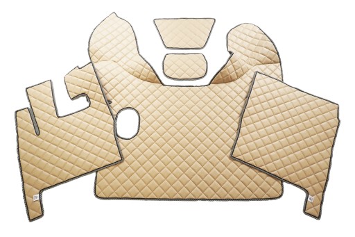 СТЕГАНЫЕ КОВРИКИ TIR DAF XF 105 2006-2012 MANUAL