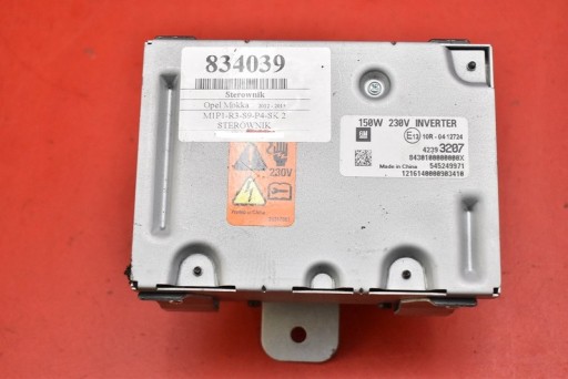 control unit KONWERTER of tension 42393207 OPEL MOKKA A 1.4 T 140 KM 12-15