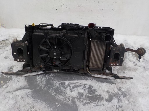 163 FORD FIESTA MK7 1.6 TDCI support panel for radiators sider radiator