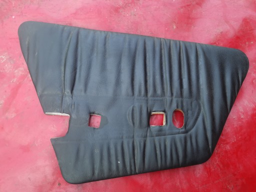 side upholstery rear part leather black MERCEDES W124 COUPE