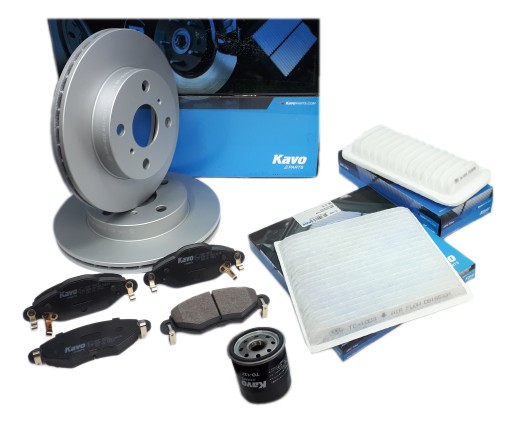 KSK-9003 - КОМПЛЕКТ FITRA + ДИСКИ + КОЛОДКИ TOYOTA YARIS 1.0 1.3