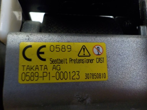 HONDA CIVIC IX tension belt safety adjuster left front 307850810