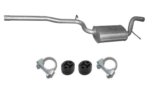 30.161 - VW PASSAT B7 1.6 2.0 TDI средний глушитель
