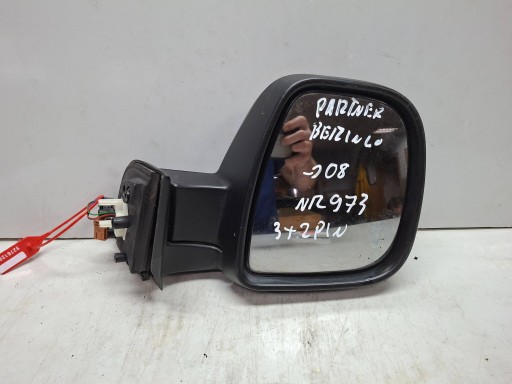mirror exterior right 5PIN CITROEN BERLINGO III 2008