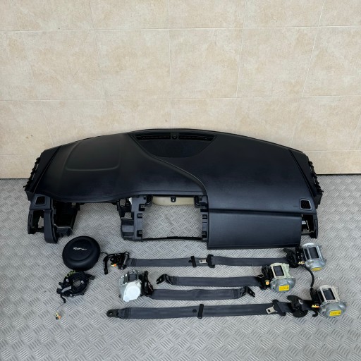DASHBOARD COMPLETE AIRBAG CONSOLE TENSION BELTS COCKPIT JAGUAR E-PACE 2018 ROK