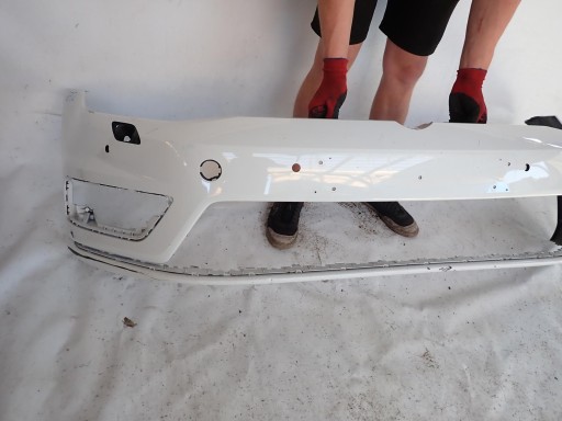 VW GOLF VII 7 R-LINE 12-16 bumper front front washer 4XPDC