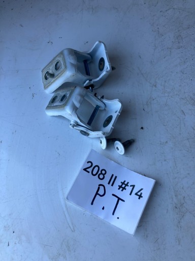 hinges door right rear part PEUGEOT 208 II EWP KOMPLET GORA DOL