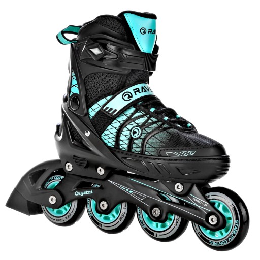 Регульовані ковзани RAVEN Crystal Black/Mint 35-39