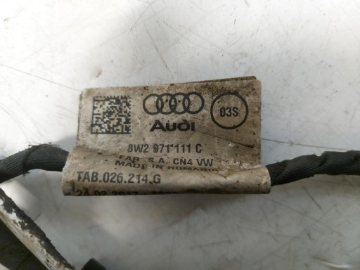 AUDI RS5 8W8 F5 Câblage przekladni Volant UK 8W2971111C